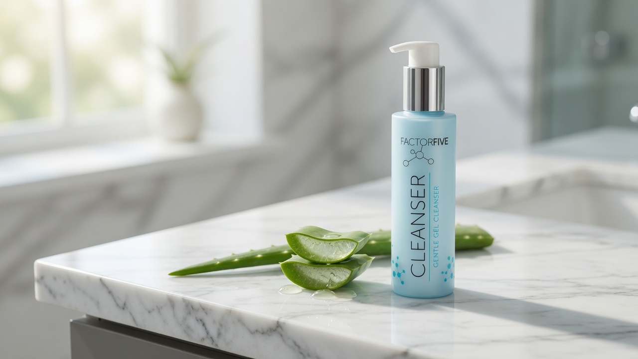 Can aloe vera be used as a facial cleanser