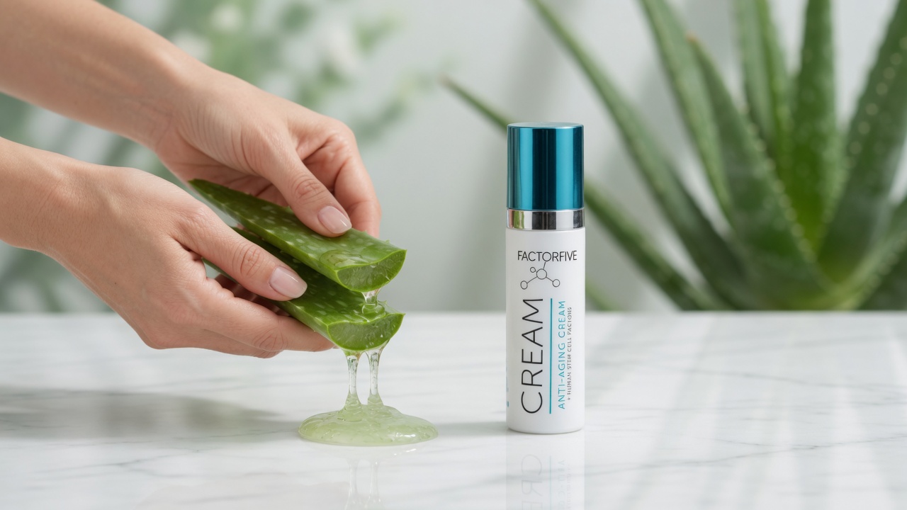Can I use aloe vera gel as moisturizer for face